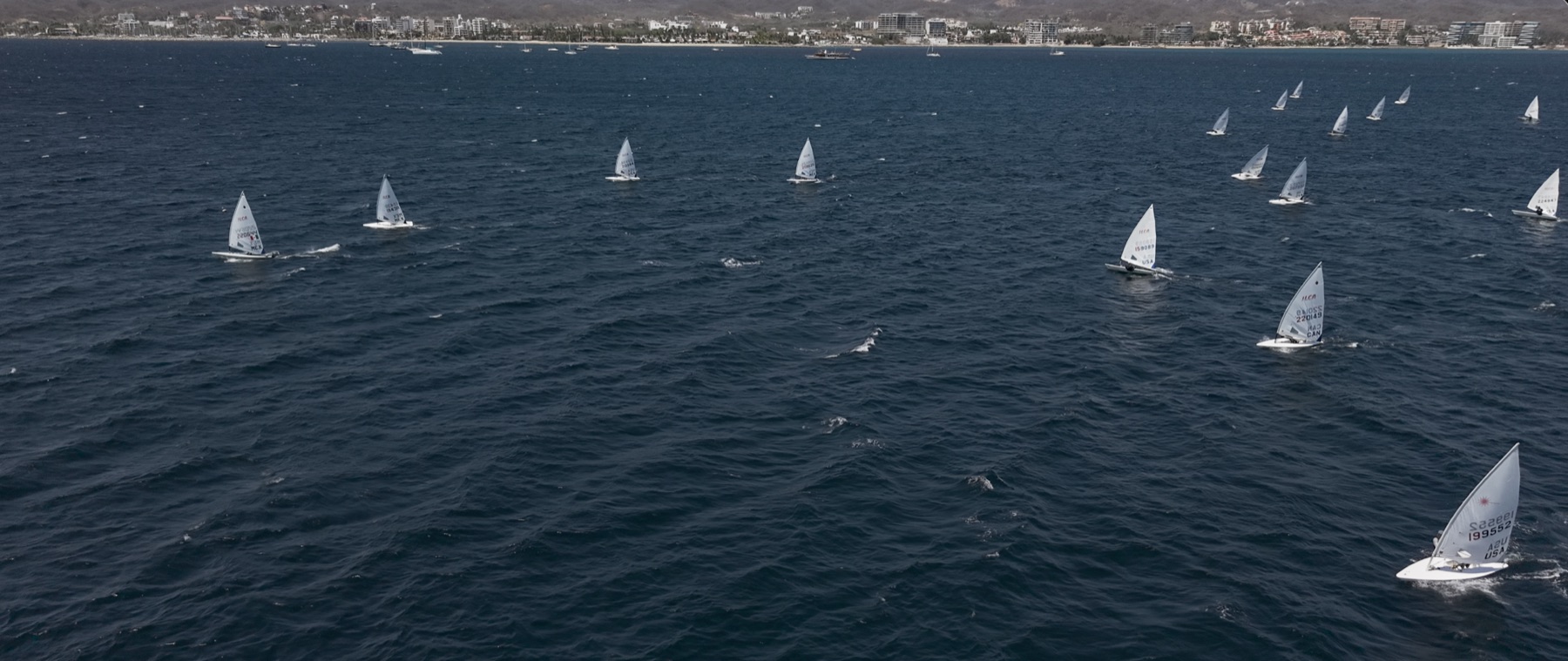 Fleet racing on the bay