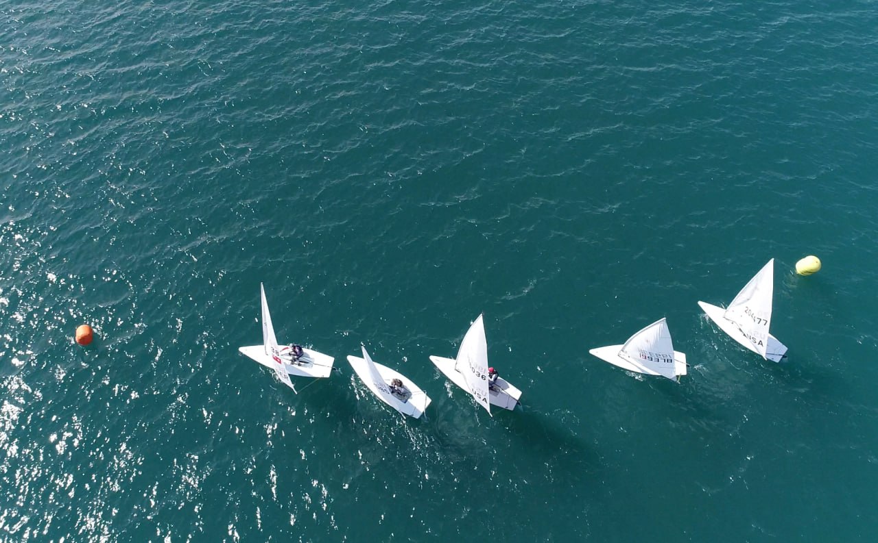 ILCA Foundations sailor training in La Cruz