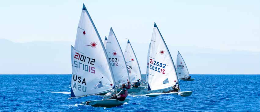 ILCA sailors training in La Cruz from the ISA orientation PDF
